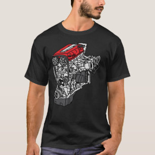 Honda S2000 F20C Engine Classic T-Shirt