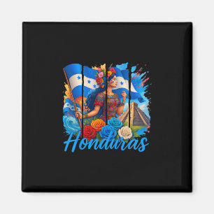 Honduran Flag Copan Honduras Trip Family Vacation Magnet