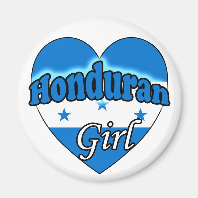 Honduran Girl Magnet (Front)