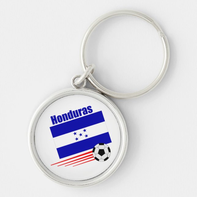 Honduran Soccer Team Key Ring (Front)