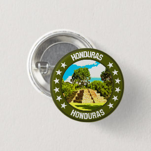 Honduras 3 cm round badge