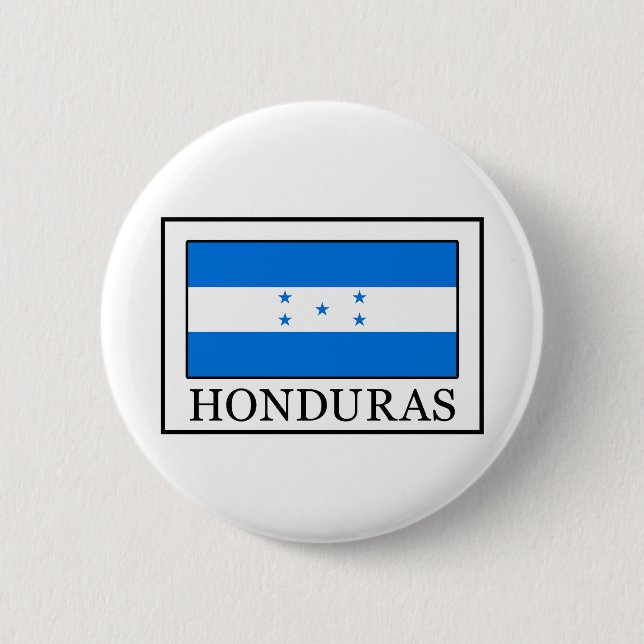 Honduras 6 Cm Round Badge (Front)