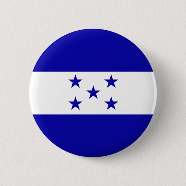 Honduras 6 Cm Round Badge (Front)