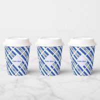 Honduras and Honduran Flag Tiled Blue Personalised