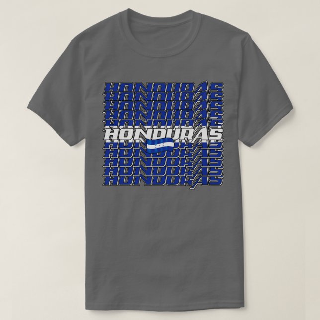 Honduras Cascade text 3 T-Shirt (Design Front)