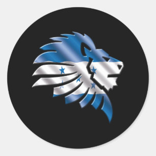 Honduras Classic Round Sticker