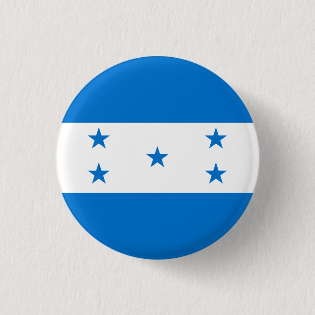 Honduras Flag 3 Cm Round Badge (Front)