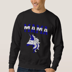 Honduras Flag Catracha Dna Hondureñas Mum Unicorn Sweatshirt