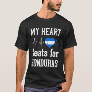 Honduras Flag Catracho Dna Hondureños Tegucigalpa T-Shirt