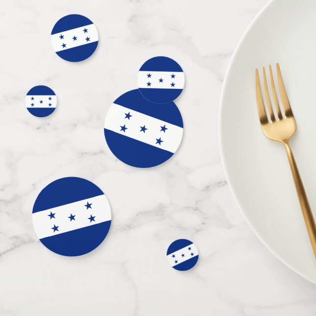 Honduras flag confetti (Group)