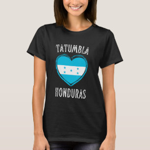 Honduras Flag Heart Tatumbla City T-Shirt