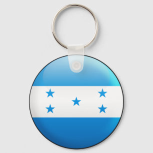 Honduras Flag Key Ring