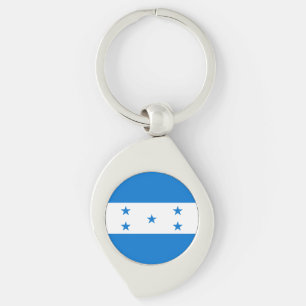 Honduras Flag Key Ring