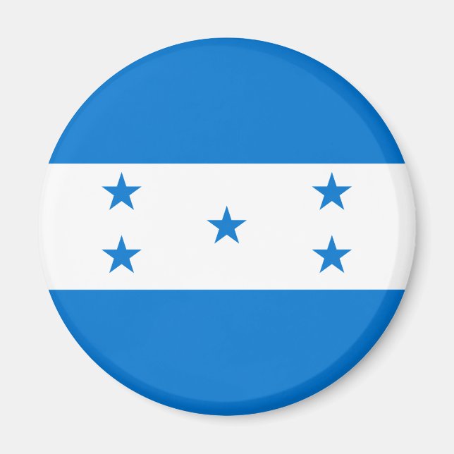 Honduras flag  magnet (Front)