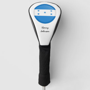 Honduras Flag & Monogrammed Golf Clubs Covers