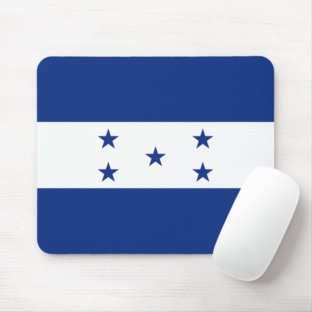 Honduras flag mouse pad (With Mouse)