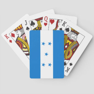 Honduras flag playing cards