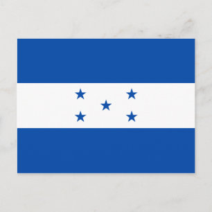 Honduras Flag Postcard