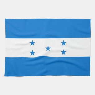 Honduras Flag Tea Towel