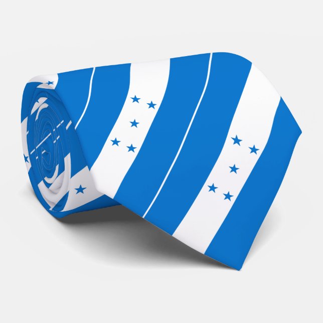 Honduras Flag Tie (Rolled)