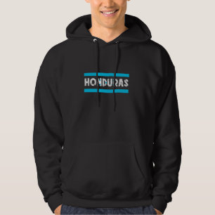 Honduras Flag Vintage Honduran Roots Honduran Prid Hoodie