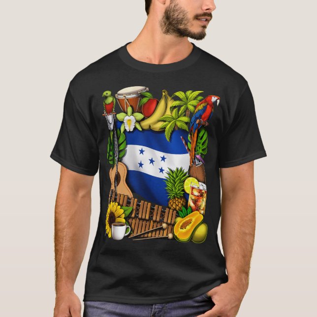 Honduras Heritage T-Shirt (Front)