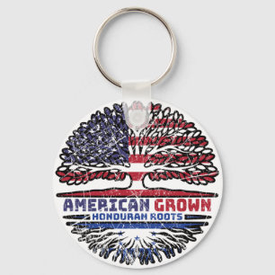 Honduras Honduran US American USA United States Key Ring