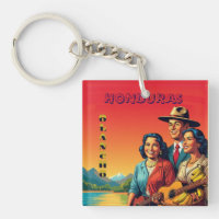 Honduras OLANCHO Retro poster