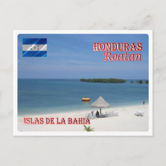 Honduras - Roatan - Islas de la Bahia - Postcard