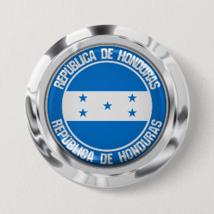 Honduras Round Emblem 7.5 Cm Round Badge