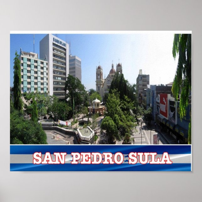 Honduras - San Pedro Sula - Poster (Front)