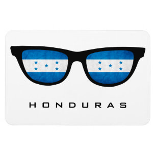 Honduras Shades custom text & colour magnet