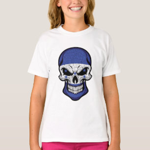 Honduras Smiling Skull Flag T-Shirt
