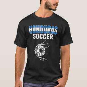 Honduras Soccer Ball In Net  Honduran Football Sup T-Shirt