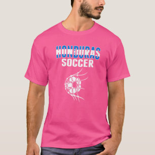 Honduras Soccer Ball In Net Honduran Football Sup T-Shirt