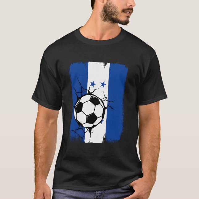 Honduras Soccer T-Shirt (Front)