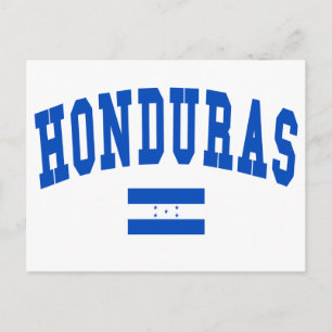 Honduras Style Postcard