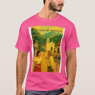  Honduras Valle de Angeles Retro poster T-Shirt