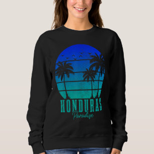 Honduras Vintage Surfer Beach Souvenir Sweatshirt