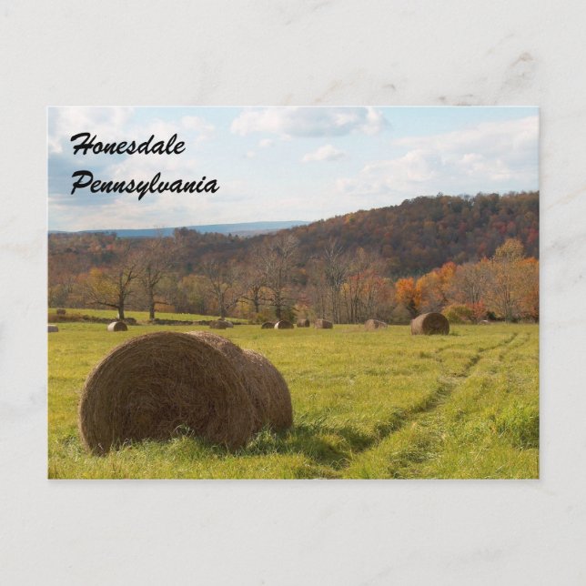 Honesdale Pennsylvania Postcard (Front)