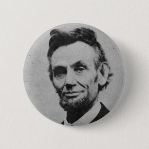Honest Abe 6 Cm Round Badge