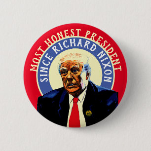 Honest Donald 6 Cm Round Badge