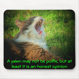 Honest opinion yawn mouse pad