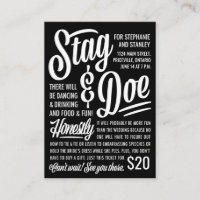 Honestly Stag & Doe Ticket