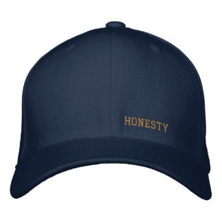 Honesty Embroidered Hat