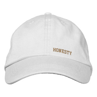 Honesty Embroidered Hat