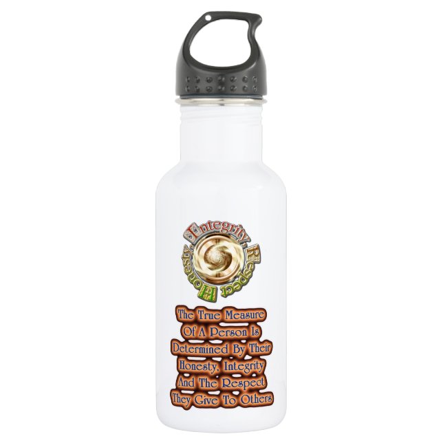 Honesty Integrity Respect TS 532 Ml Water Bottle (Front)
