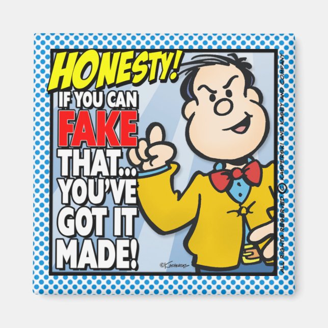 Honesty Magnet (Front)