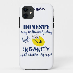 Honesty vs. Insanity custom iPhone 5 Case-Mate Case