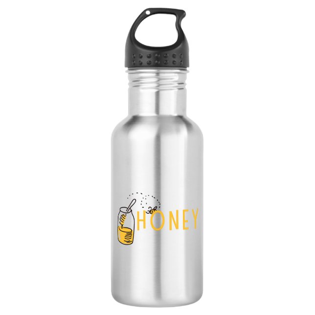 Honey 532 Ml Water Bottle (Front)